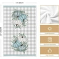 thumbnail image 6 of luyaa Hello Pumpkin Eucalyptus Leaves Fall Kitchen Towels Dish Towels, 18x26 Inch Autumn Thanksgiving Harvest Tea Hand Towel Set of 2, 6 of 6