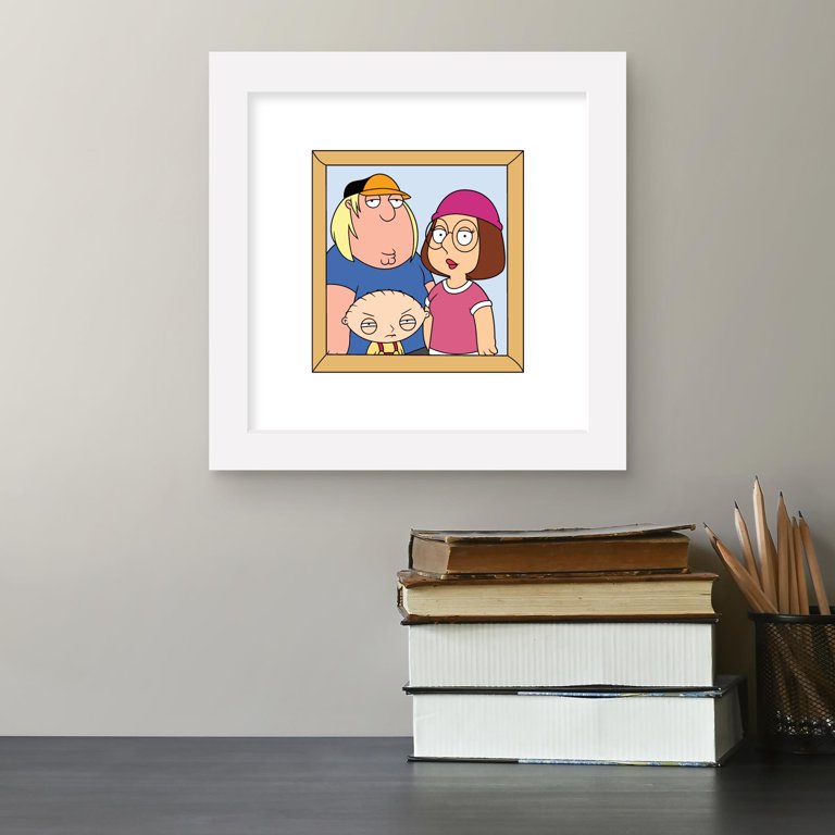 Gallery Pops Family Guy - Family Photos Meg, Stewie and Chris Wall