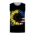 thumbnail image 4 of DPTALR Men Casual Round Neck Pullover Flag 3D Digital Printing T-shirt Tops Vest, 4 of 5
