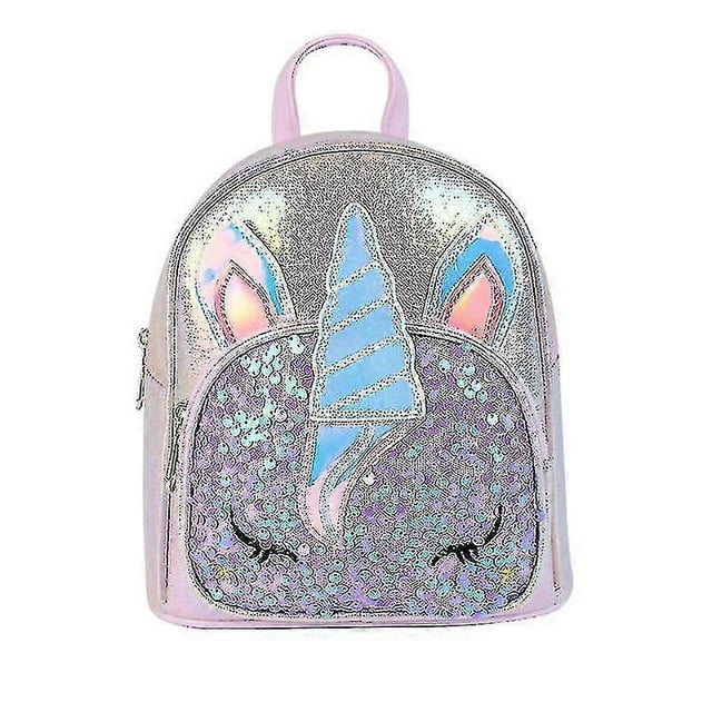 Unicorn Backpack Kids Bag Cute Casual Fashion Kids Bag Kindergarten School Bag Purple