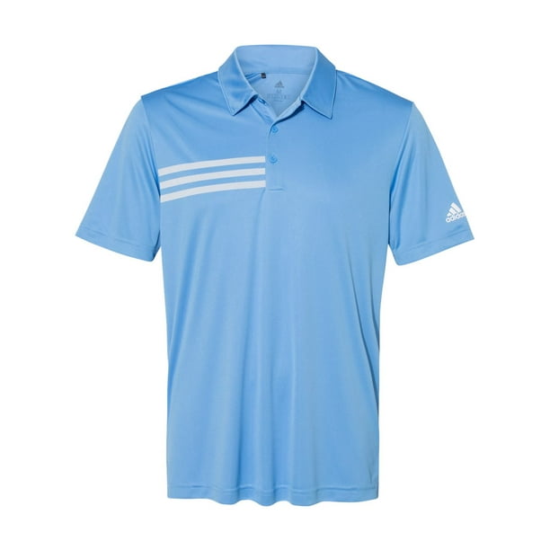 Adidas - Adidas - 3-Stripes Chest Sport Shirt - Color - Lucky Blue ...
