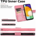 thumbnail image 6 of Compatible with Samsung Galaxy A14 5G Wallet Case for Women, Leather Flip Folio with Kickstand Magnetic and Card Holder Protective Case for Samsung Galaxy A14 5G Butterfly Pink SD, 6 of 13