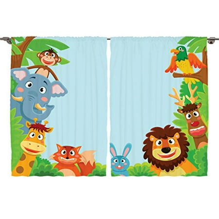 Ambesonne Girls Boys Nursery Kids Baby Decor Collection Cute