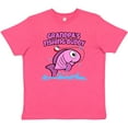 thumbnail image 3 of Inktastic Grandpa's Fishing Buddy (pink) Youth T-Shirt, 3 of 5