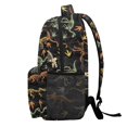 thumbnail image 3 of Jeiento Kids School Backpack for Preschool Boys Girls Water-Resistant Polyester Daypack Bag for Travel Hiking, 16 Inch Dinosaur Fossil Bookbag, 3 of 7