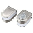 thumbnail image 6 of 5X Stainless Steel,Glass Door Latches Lock/Bolt,138A ,Without Drilling,for Double Glass Door, Frameless Glass Door, 6 of 8