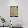 thumbnail image 6 of The Ten Commandments Wall Art 10 Commandments Bible Verse Christian Scripture Pictures Wall Decor Religion Canvas Painting Prints Artwork Framed for Church Living Room Bedroom Office 12"x16", 6 of 6