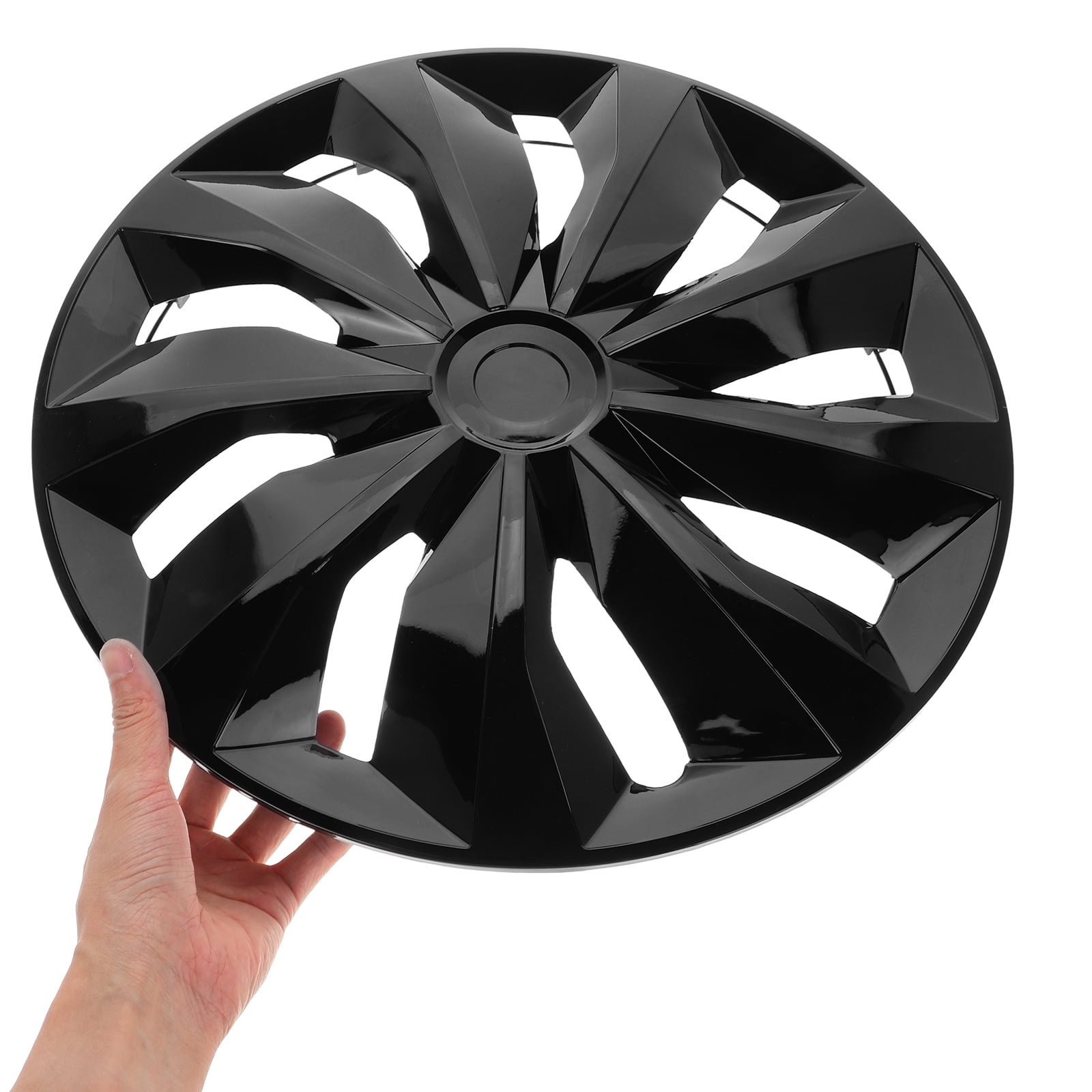 Hub Caps,15 Inch Plastic Hub Caps Wheel Cover Maintenance Hub Cap Installation Auto Exterior Accessories For Car Wheel Covers Black