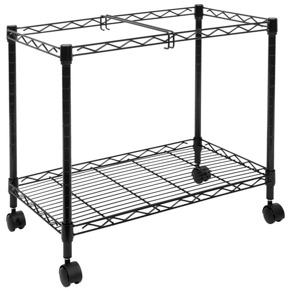Mount-It! Rolling File Cart with Folder Rack