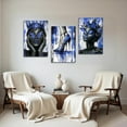 thumbnail image 4 of Hieng 3 Pieces Black Woman Wall Art Queen and Butterfly Pictures African American Canvas Prints Crown Poster High Heel Paintings for Bedroom Decor Unframed, 4 of 6