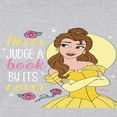thumbnail image 3 of Disney Beauty & The Beast - Belle - Never Judge A Book By Its' Cover - Juniors Fitted Graphic T-Shirt, 3 of 5
