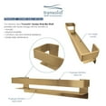 thumbnail image 3 of Transolid JGBS30-CB Jocelyn 30-in Grab Bar Shelf, Champagne Bronze, 3 of 5