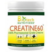Biotech Nutritions Creatine60 Creatine Monohydrate 300 g 60 Servings