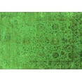thumbnail image 1 of Ahgly Company Indoor Rectangle Oriental Green Industrial Area Rugs, 4' x 6', 1 of 4