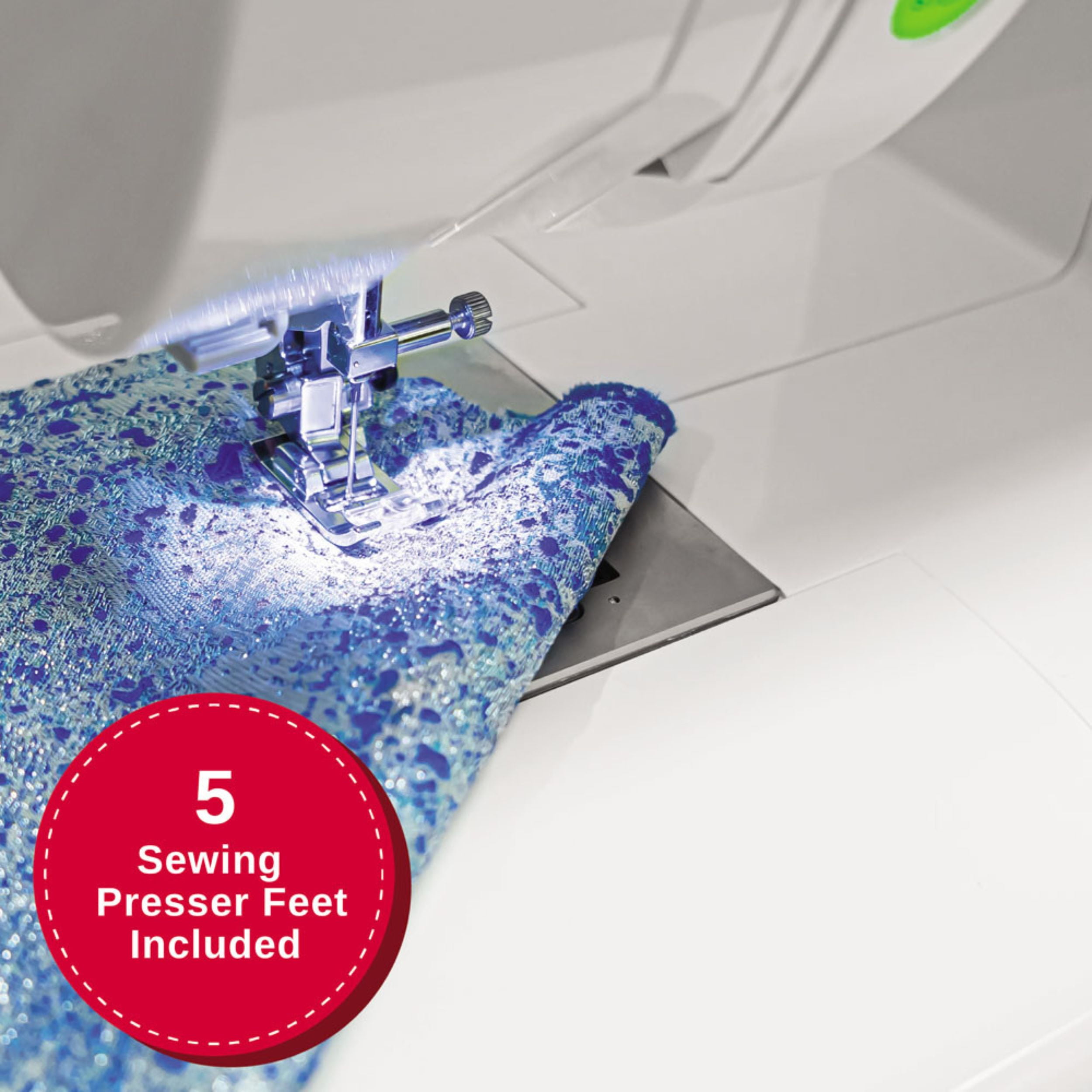 SINGER® C9920 Computerized Sewing Machine with Accessories | 810 built-in stitches deliver 1,163 Stitch Applications | 5 Lettering Fonts, Mirror Imaging, LCD Screen, Metal Frame