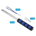 thumbnail image 3 of Unique Bargains 1.2M/4ft Telescopic Handheld Flagpole,2Set Pointer Stick with Sponge Handle Blue, 3 of 8