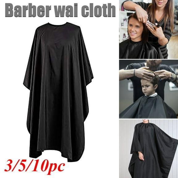 3X Haircut Cloth Diy Hair Cutting Cloak Umbrella Cape Salon Barber Salon and Home Stylists Using Bathroom Products