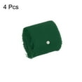 thumbnail image 3 of Uxcell 4 Rolls 1"x5.5Yd Chiffon Ribbon Handmade Fringe Chiffon Silk Ribbon Dark Green, 3 of 6