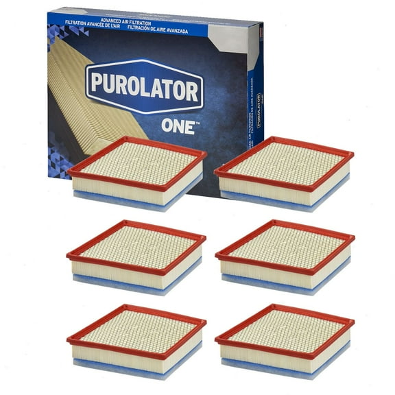 6 pc Purolator ONE A41474 Air Filters for Intake Inlet Manifold Fuel Delivery Filters