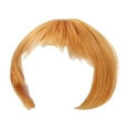 thumbnail image 4 of 2Pcs Cute Short Hair Headband Cat Adjustable Elastic Band Funny Cosplay Hat Fits Small Medium Large Puppy Photo Booth Party Dress Up Pet Supplies 7.09" Pet Wig New, 4 of 7