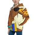 thumbnail image 2 of Lsque Scooby-Doo Patten Youth Hoodie Sweatshirt Pullover with Kangaroo Pocket Boys and Girls Hoodie Warm Hoodie for Kids, 2 of 8