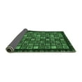 thumbnail image 2 of Ahgly Company Indoor Rectangle Abstract Emerald Green Modern Area Rugs, 5' x 7', 2 of 4