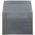 thumbnail image 2 of JAM Paper® A2 Envelope, 4 3/8" x 5 3/4", Charcoal Grey Translucent Envelopes,25/pack, 2 of 2