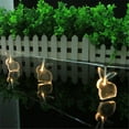 thumbnail image 2 of Battery-Operated Easter Bunny String Lights, 10 LED 1.65M Indoor Decorative Garland for Party Home Mantle, 2 of 3