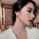 thumbnail image 2 of Heartbeat Diamond Red Temperament Small Earrings for Women, South Korea Fashion Network Birthday Gifts, 2 of 5