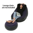 thumbnail image 2 of Comfortable Flocks Inflatable Footrest Stool With Nonslip Base Lounges Recliner for Outdoor Use, 2 of 8