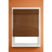 Kenney Cordless Caraga Bamboo Roman Shade, Fruitwood