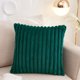 thumbnail image 5 of Plushs Pillowcase Solid Color Striped Pillowcase Living Room Sofa Cushion Cover, 5 of 6