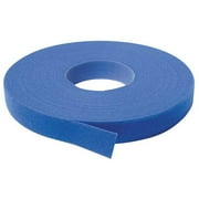 Velcro Brand Hook-and-Loop Cable Tie Roll,75 ft,Blue 176062