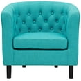 thumbnail image 5 of Modern Contemporary Urban Design Living Lounge Room Armchair, Blue, Fabric, 5 of 5