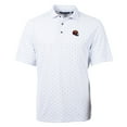 thumbnail image 2 of Men's Cutter & Buck White Washington Commanders Big & Tall Virtue Eco Pique Tile Print Recycled Polo, 2 of 3