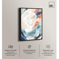 thumbnail image 2 of Modern Beach Canvas Print Patel Art Prints by Art Remedy, Black Frame, 30 x 45, 2 of 7