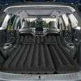 thumbnail image 5 of SUV Air Mattress: Inflatable Car Air Mattress for Camping, Flocking Car Bed with Air Pump And 2 Pillows, Portable Sleeping Pad Mattress for Home Car Travel Camping Black, 5 of 11