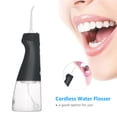 thumbnail image 2 of Irrigador oral inalámbrico con 3 modos de agua Flosser 300ML Tanque de agua para limpieza de di Carevas  Limpiador de dientes, 2 of 7