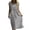 *Gray, variant on VBVC Women's Cotton-Linen Crochet Lace Trim Midi Dress,Ladies Short Sleeve High Waist Flowy Dress,Casual Summer Beach Boho Sundress For Women,Beige,S-2XL