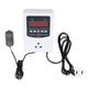 thumbnail image 1 of 1500W controlador de humedad digital pantalla LCD humidistato tiempo plástico controlador de humedad del aire para el hogar granja invernadero ee. uu. estándar 110V, 1 of 8