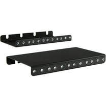 Gruber 4in Deep Rack Extender Bracket Set - 4U
