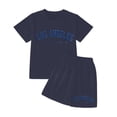 thumbnail image 3 of MuXiKeJi Clothes Women's Two Piece Lounge Set Oversized Boxy T-shirt Casual Short Sets Summer Travel Matching Set 2026 Fashion, 3 of 4