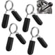 thumbnail image 1 of Collares de abrazadera de resorte, 1 pulgada (25 mm) para mango de barra suave o barra de levantamiento de pesas estándar (juego de 4) TUNC Sencillez, 1 of 4