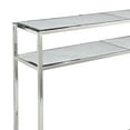 thumbnail image 3 of Regina Andrew 30-1016 Echelon 54" Wide Brass And Steel Table - Nickel, 3 of 6