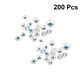 thumbnail image 4 of 200 cuentas redondas de cristal de 8 mm para hacer tú mismo, cuentas chapadas de colores, accesorios para bisutería, collares y pulseras., 4 of 6