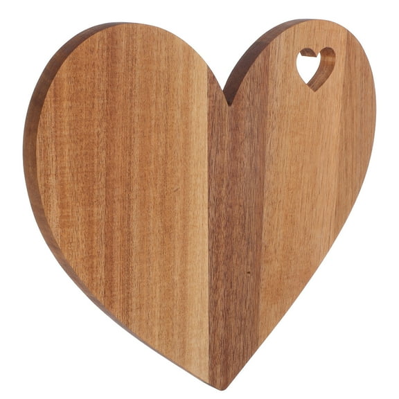 Worgeous Wooden Cutting Boards Heart Shape Serving Tray Romantic Bread Plate Cheese Serving Platter For Snacks Valentine Day Bridal Shower