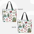 thumbnail image 2 of Easygdp Frog and Forest Plants Bolsa Tote para Mujer, Bolso de Hombro para Trabajo, Playa, Viajes, Compras y Supermercado, 2 of 7