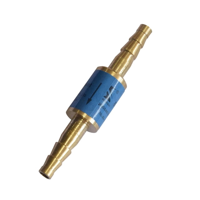 Supresor De Retroceso De Llama Fácil De Instalar Compacto Fácil De Controlar Ligero Metal Azul Oxígeno 6 Mm Oxígeno azul de 6 mm