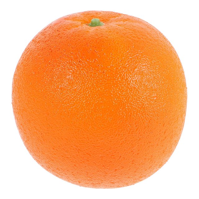 Fruit Photo Props Education Display Props Creative Gift Plastic Artificial Home Wedding Showcase Decorations (Orange)