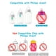 thumbnail image 3 of Kit de Vasos con Pajilla para Niño XUNICUTE para Philips Avent 3 Paquetes, 3 of 8